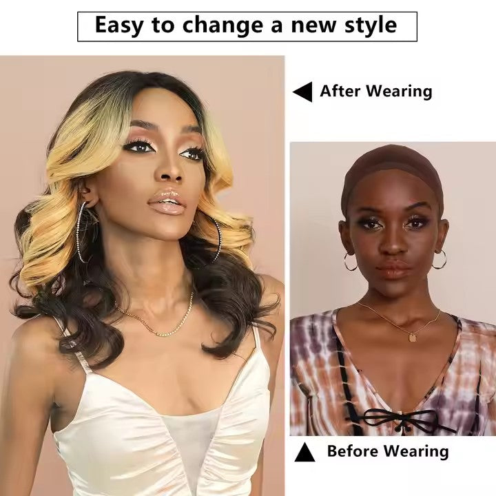 Lace Front Wig Bob Short Loose Wave HD Sheer Lace